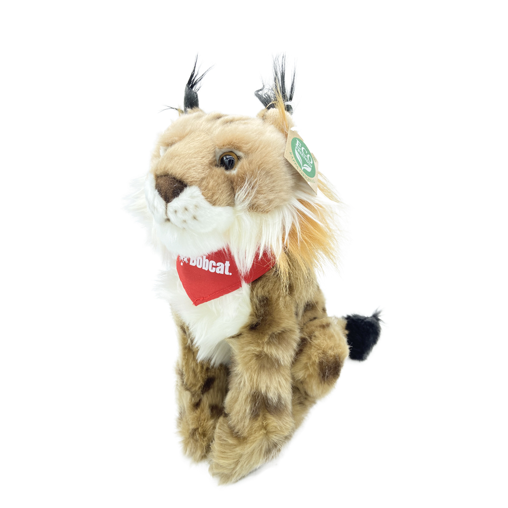 Bobcat Plush (FULL LOGO)