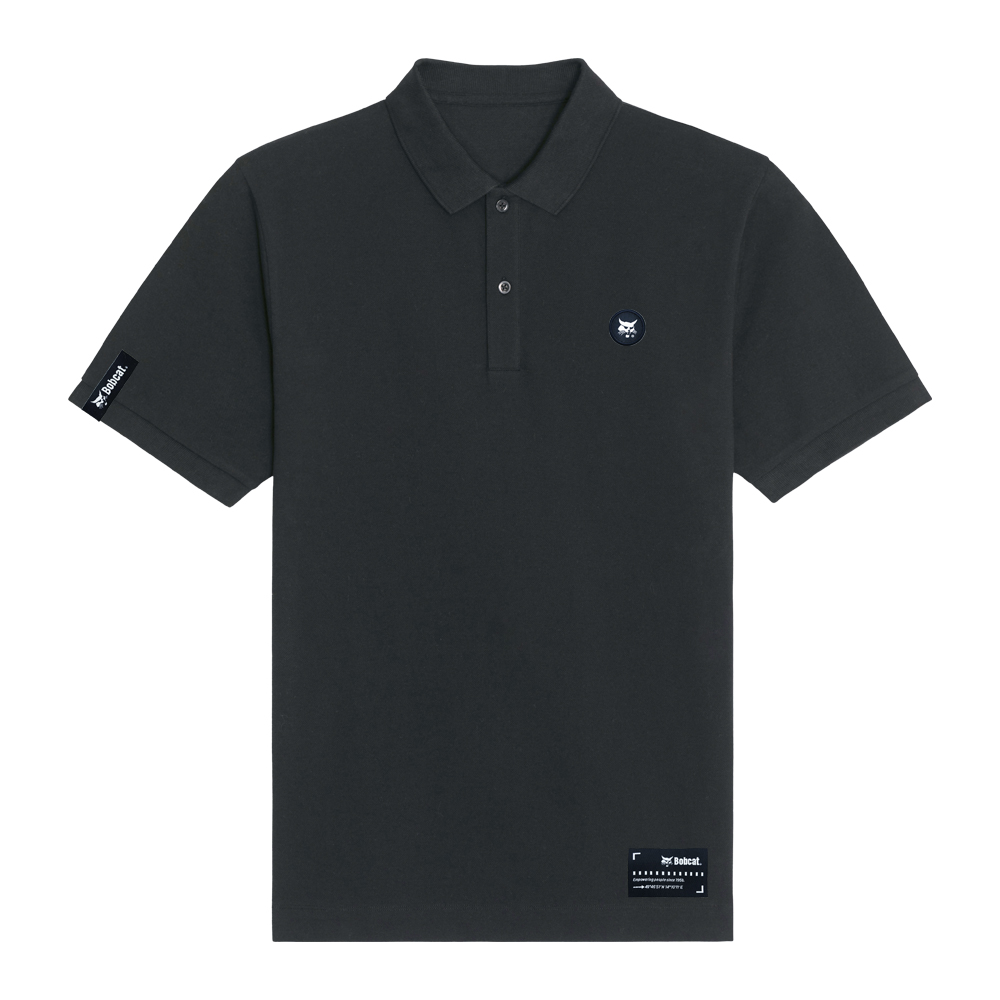 Authentic Organic Polo Man (ROUND LOGO PATCH)