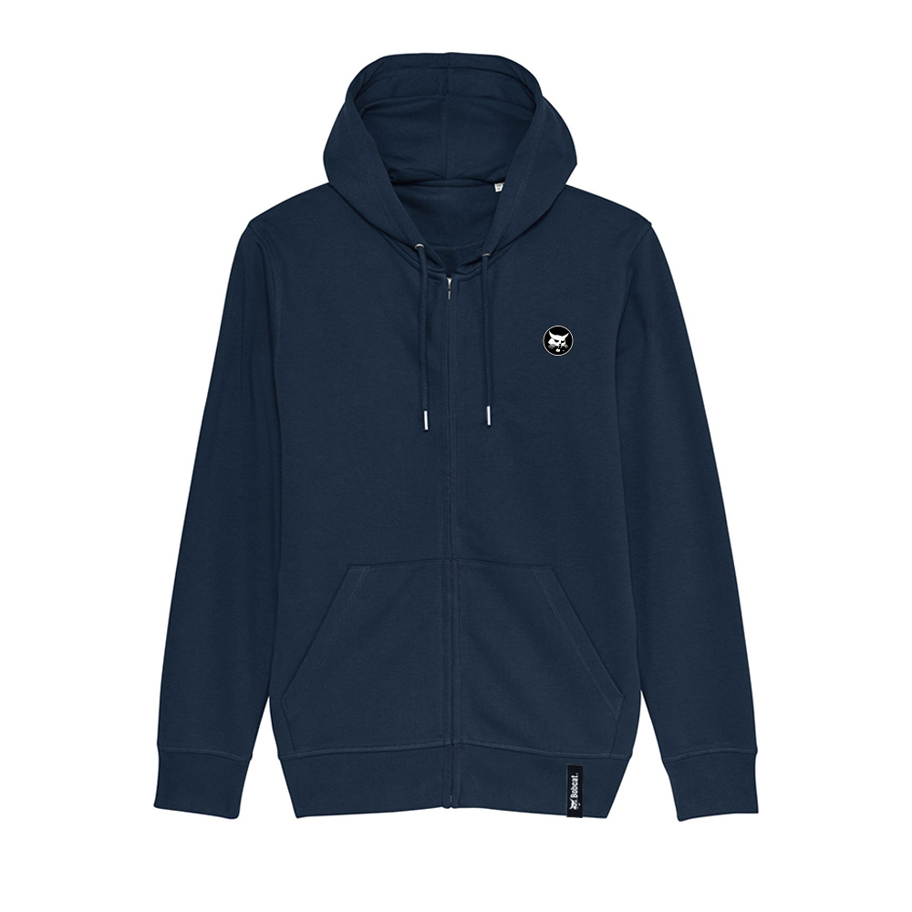 Authentic Zip Hoodie Woman (ROUND LOGO PATCH)